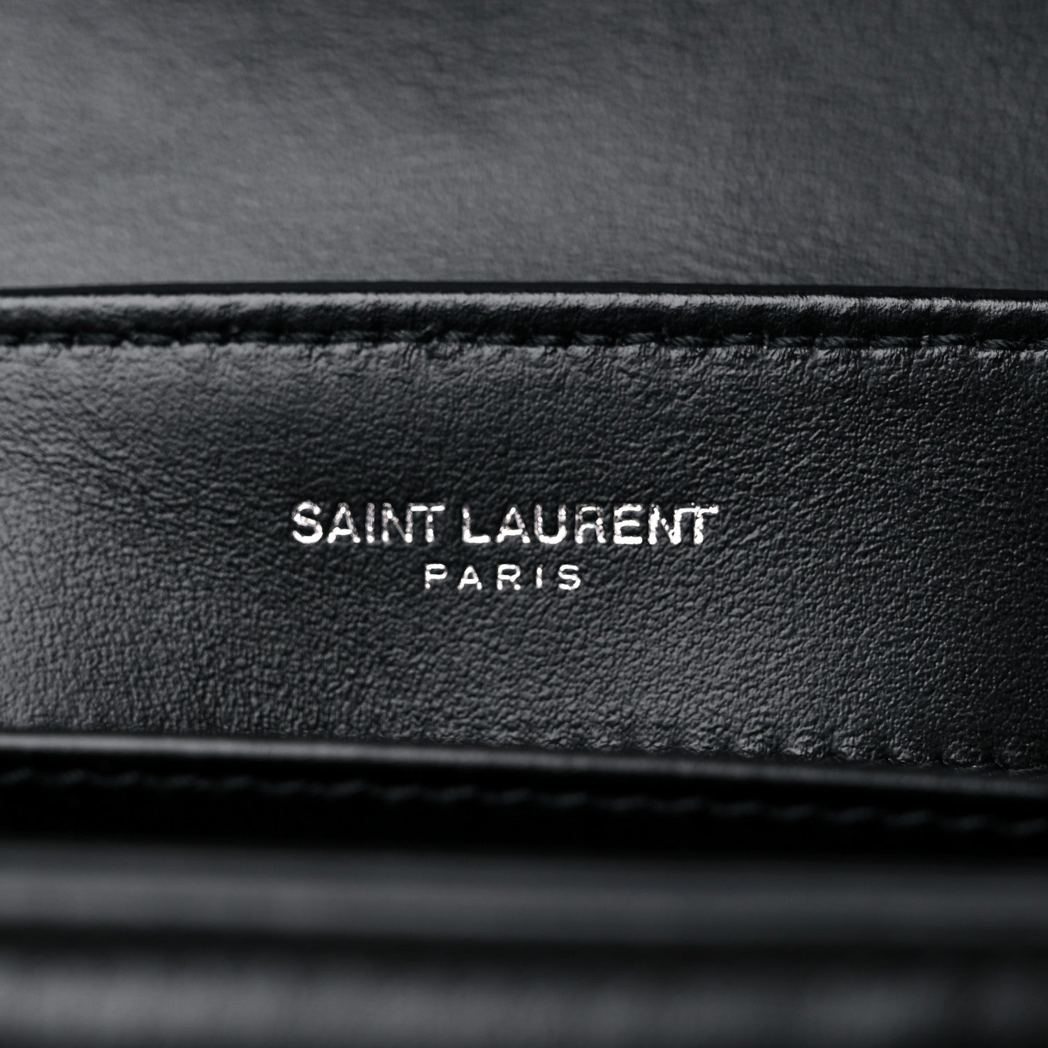 Saint Laurent Calfskin Y Quilted Monogram Toy Loulou Crossbody Bag Black 6 of 10