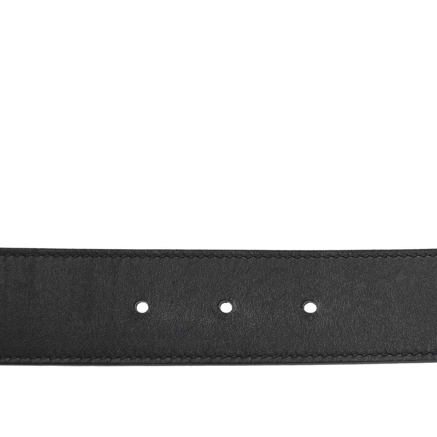 Gucci Calfskin Crystal Square G Madelyn Belt 90 36 Black 3 of 7