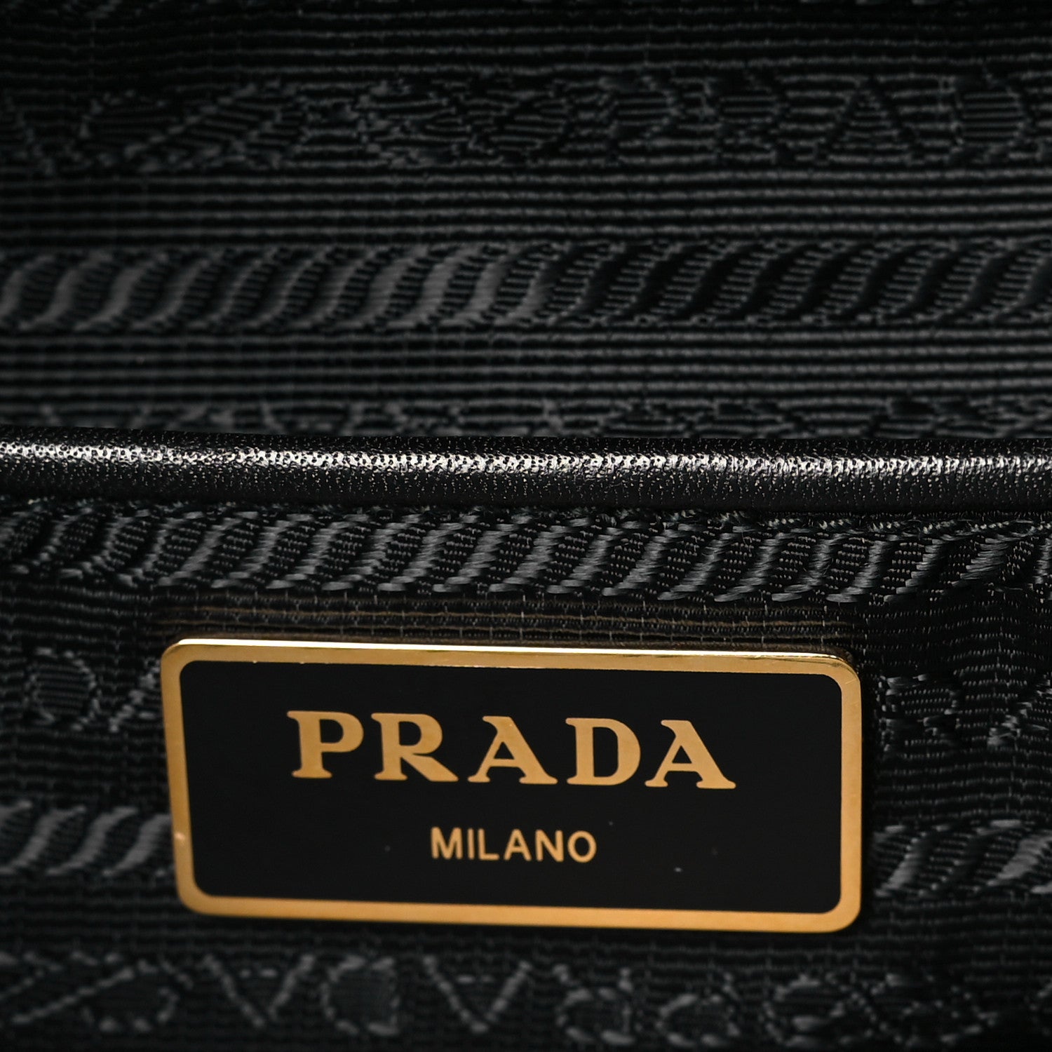 Prada Tessuto Nylon Soft Calfskin Small Backpack Black 6 of 8