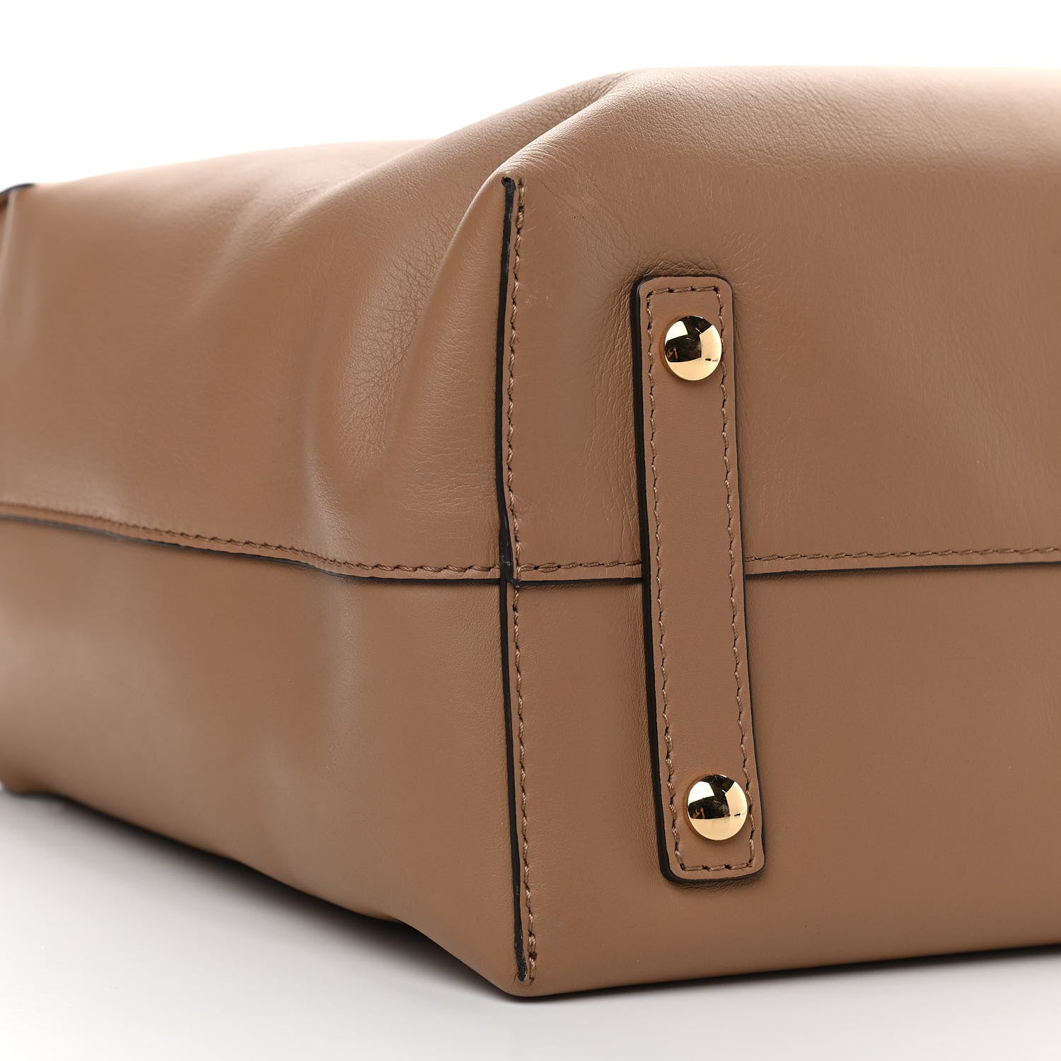 Burberry Soft Smooth Calfskin Medium Tote Camel 10 of 11