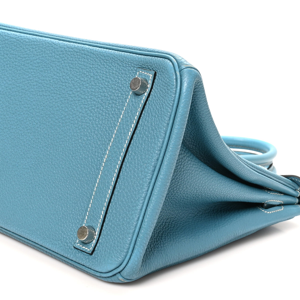 Hermes Togo Birkin 30 Blue Jean 10 of 13