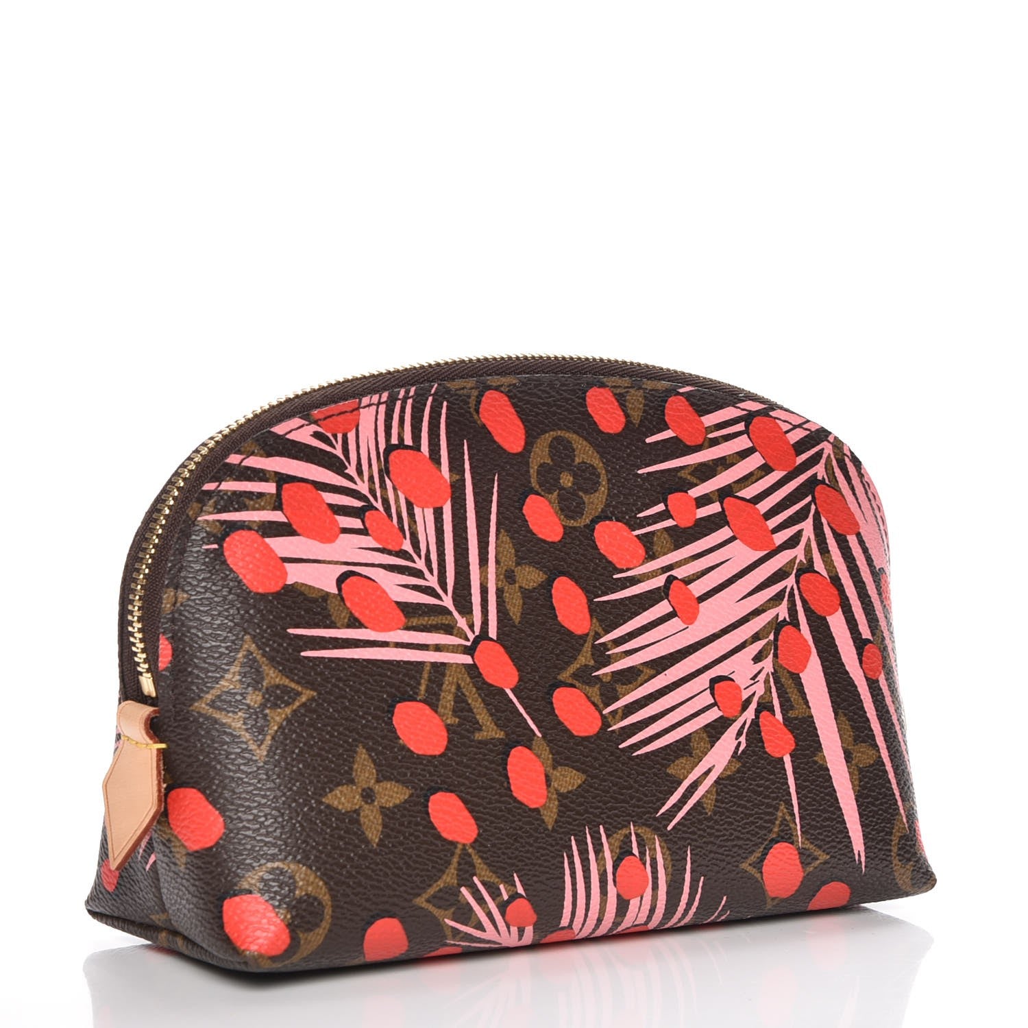 Louis Vuitton Monogram Jungle Dots Cosmetic Pouch Sugar Pink Poppy 3 of 6