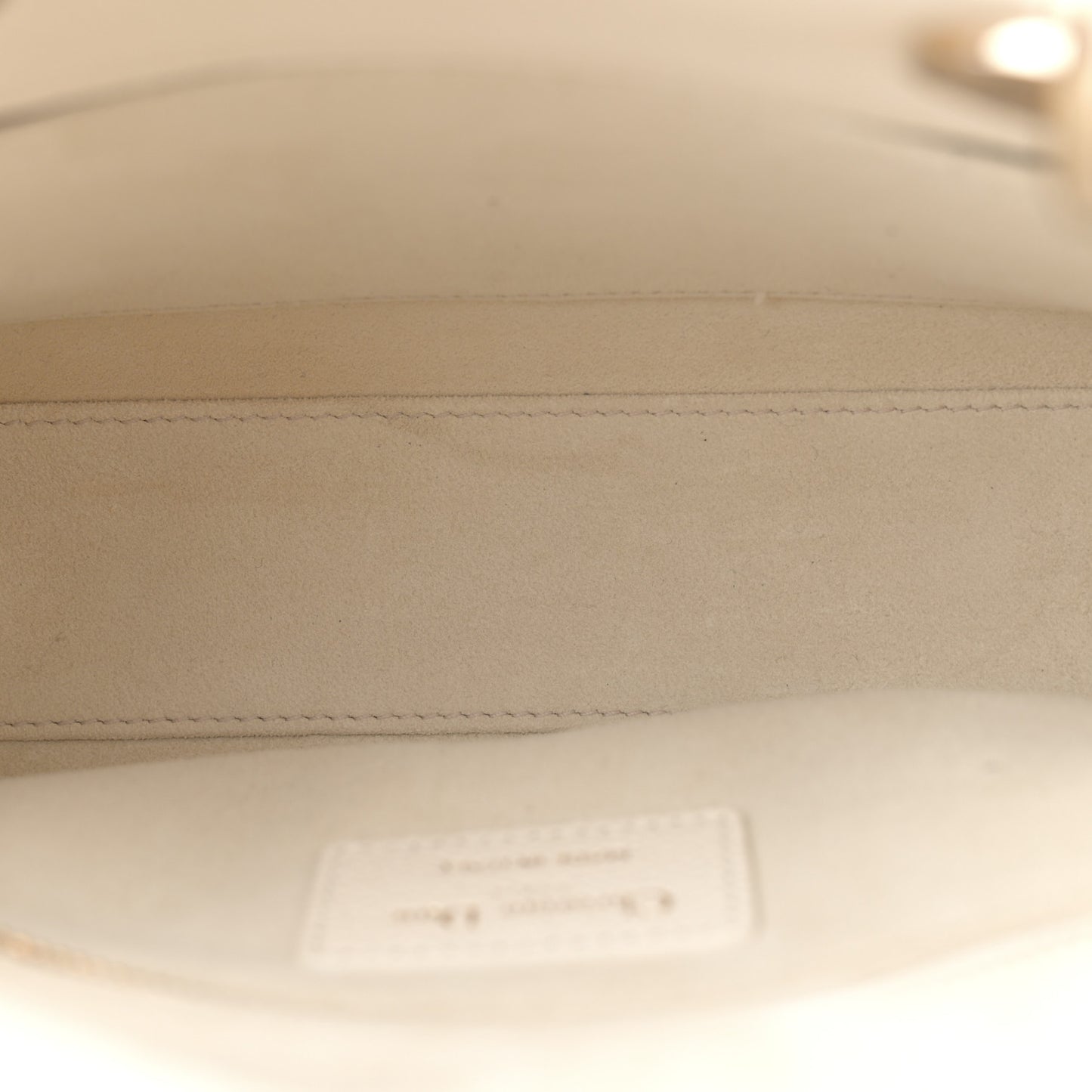Grained Calfskin Cannage Small Lady Dior Latte