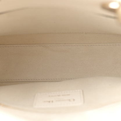 Christian Dior Grained Calfskin Cannage Small Lady Dior Latte 5 of 11