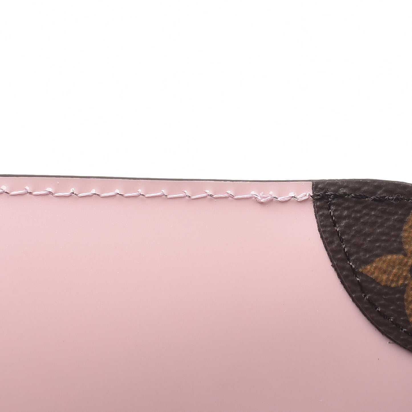 Patent Miroir Venice Key Pouch Rose Ballerine
