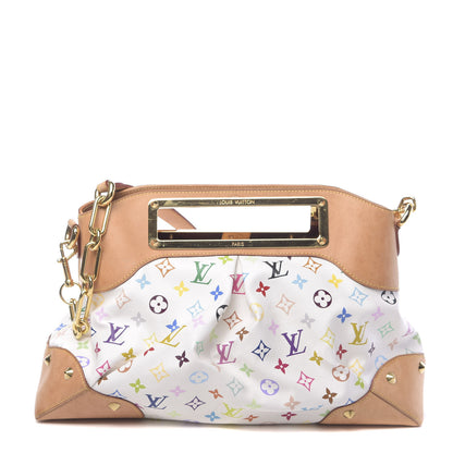 Louis Vuitton Monogram Multicolor Judy GM White 1 of 10