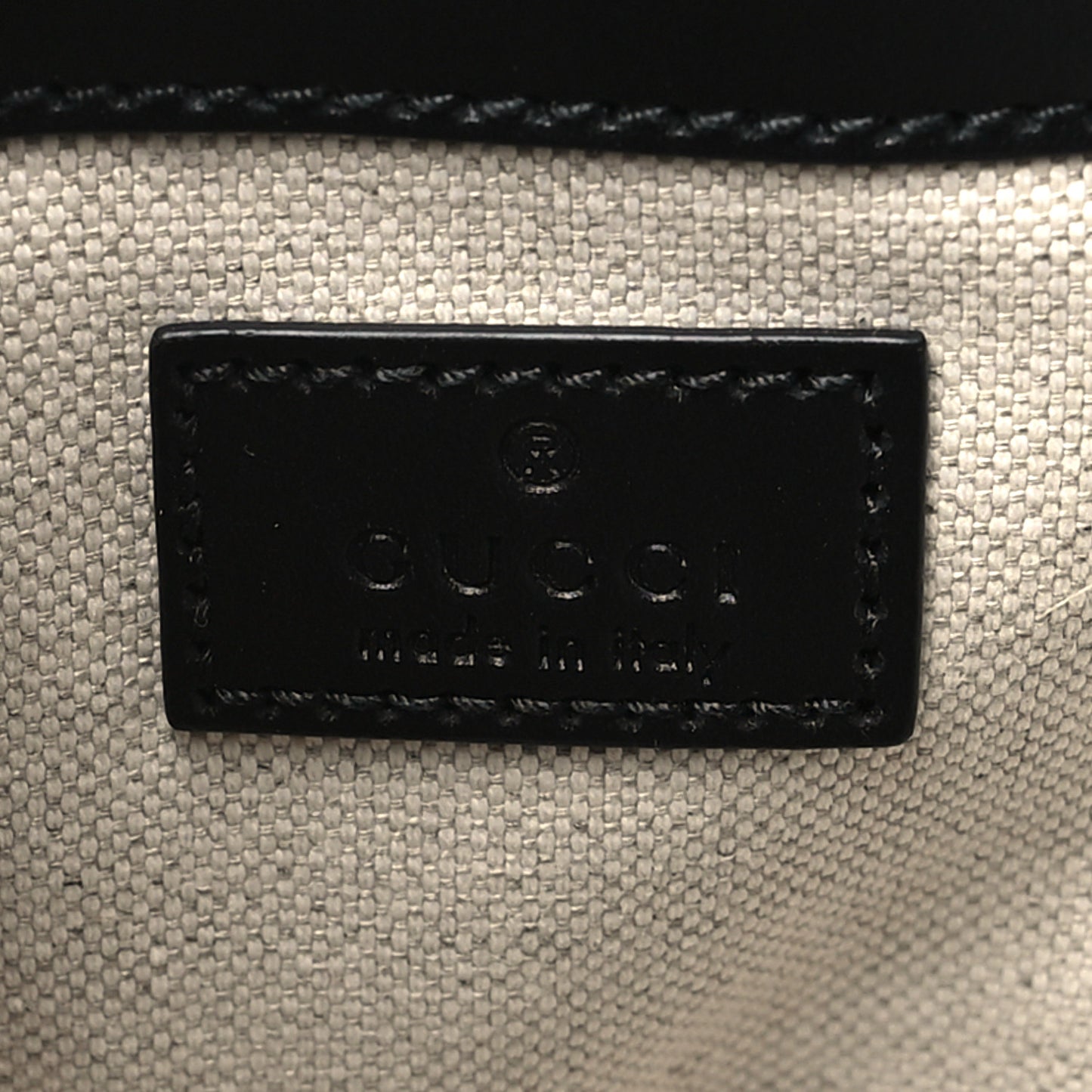 Calfskin GG Matelasse Bucket Bag Black