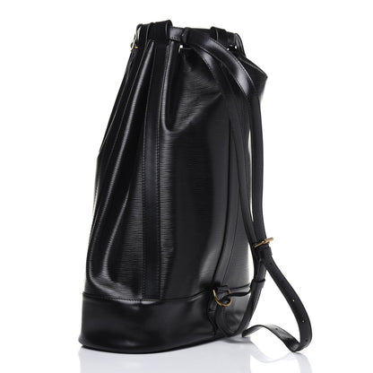 Louis Vuitton Epi Randonnee GM Black 3 of 23