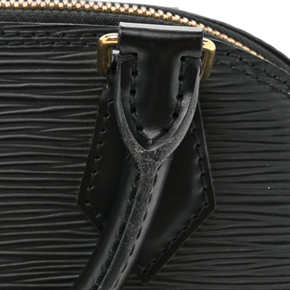 Louis Vuitton Epi Love Lock Alma BB Black 11 of 12