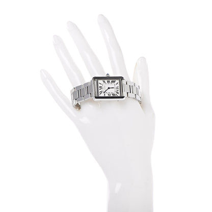 Cartier Stainless Steel 24mm Tank Solo Quartz Watch 2 of 9