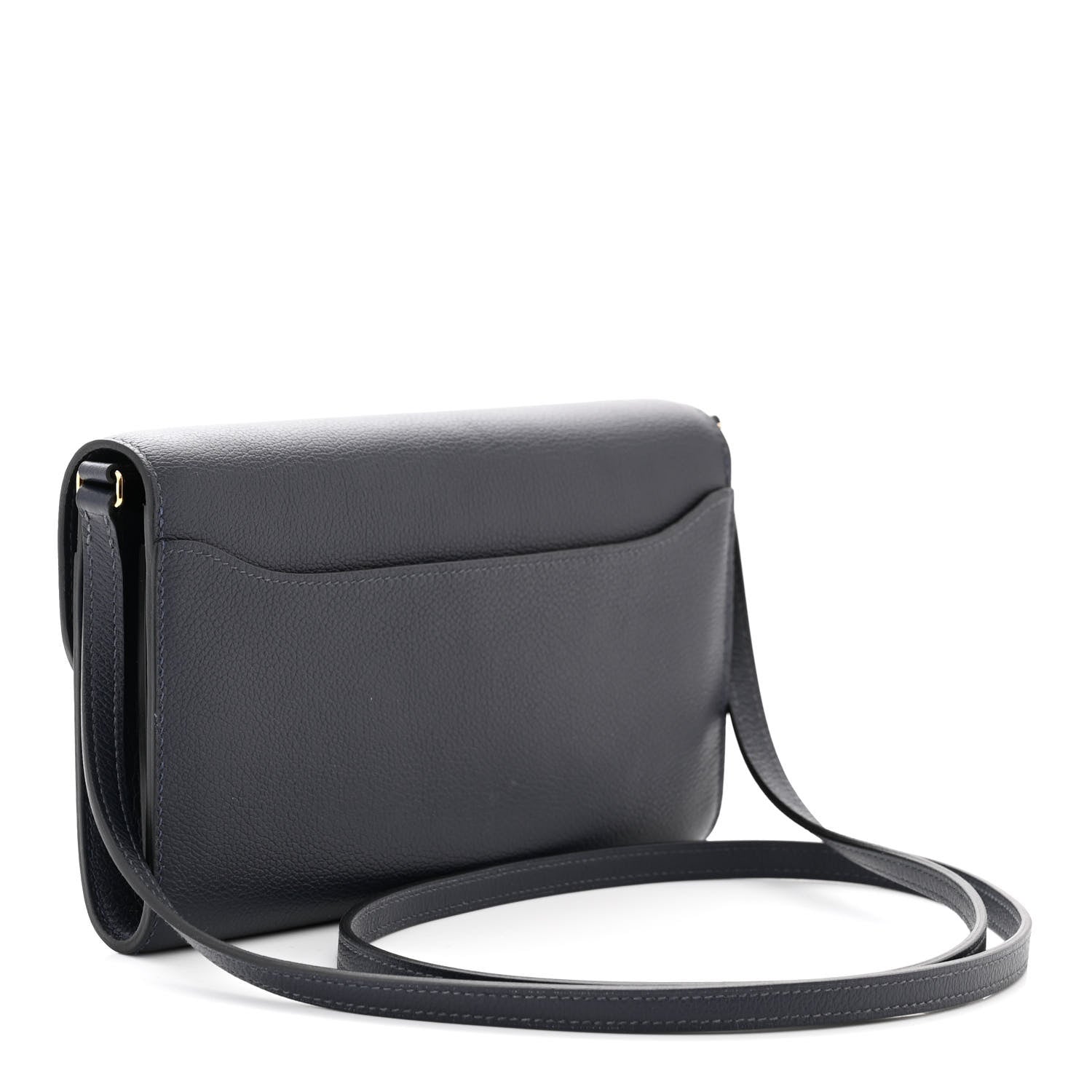 Hermes Evercolor Constance Wallet To Go Bleu Nuit 3 of 9