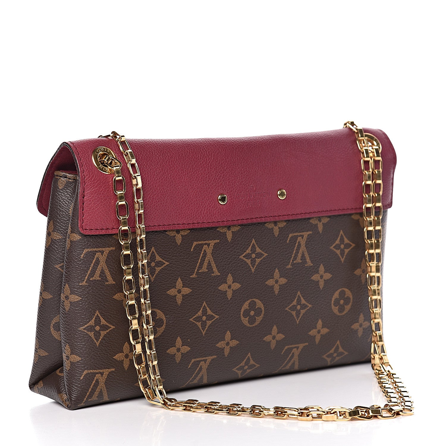 Louis Vuitton Monogram Pallas Chain Aurore 3 of 15