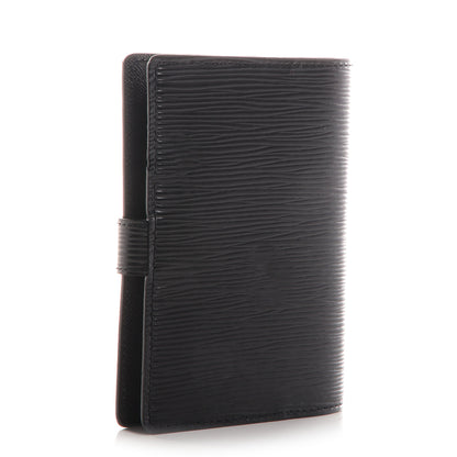 Louis Vuitton Epi Small Ring Agenda Black 3 of 7