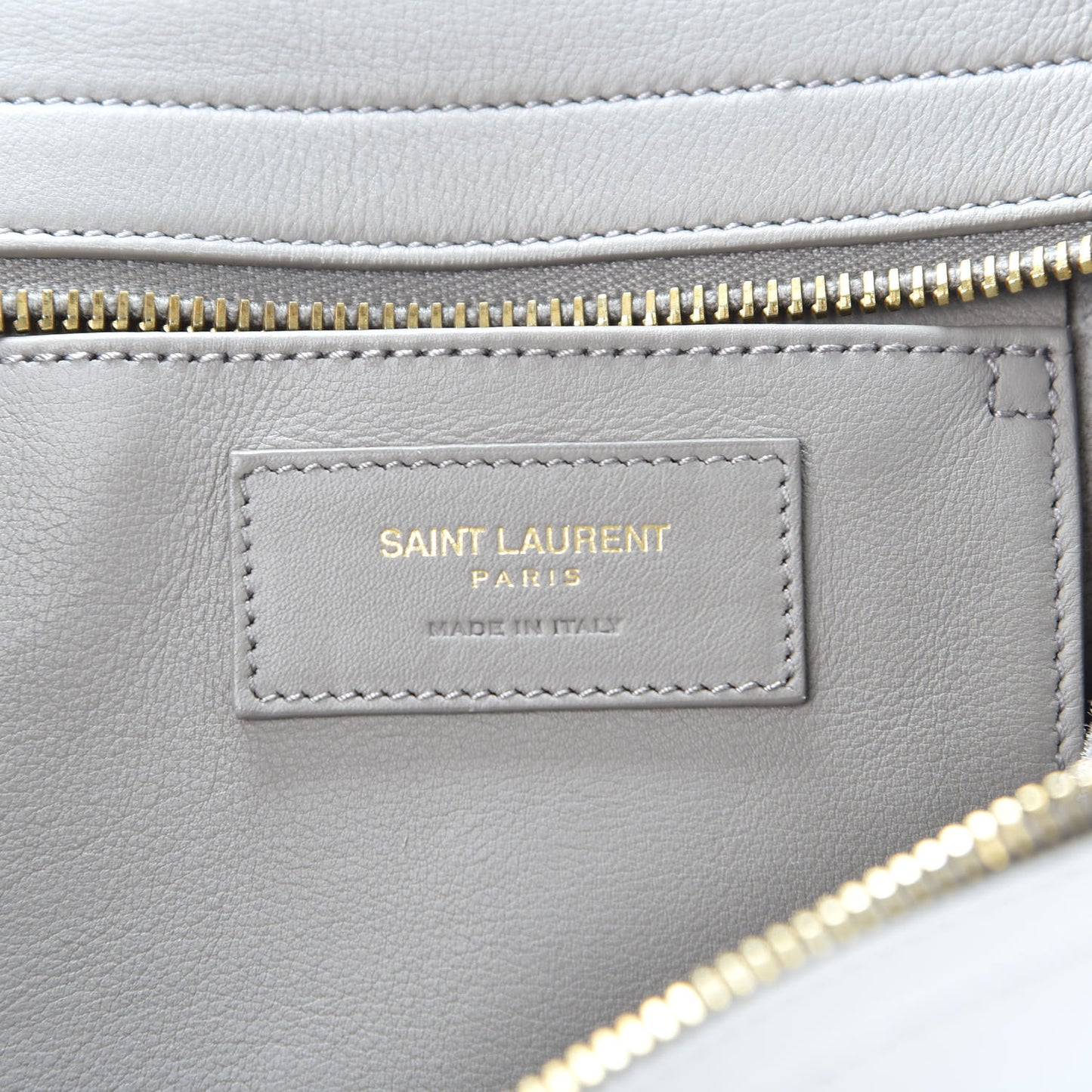Smooth Calfskin Small Cabas Monogram Fog