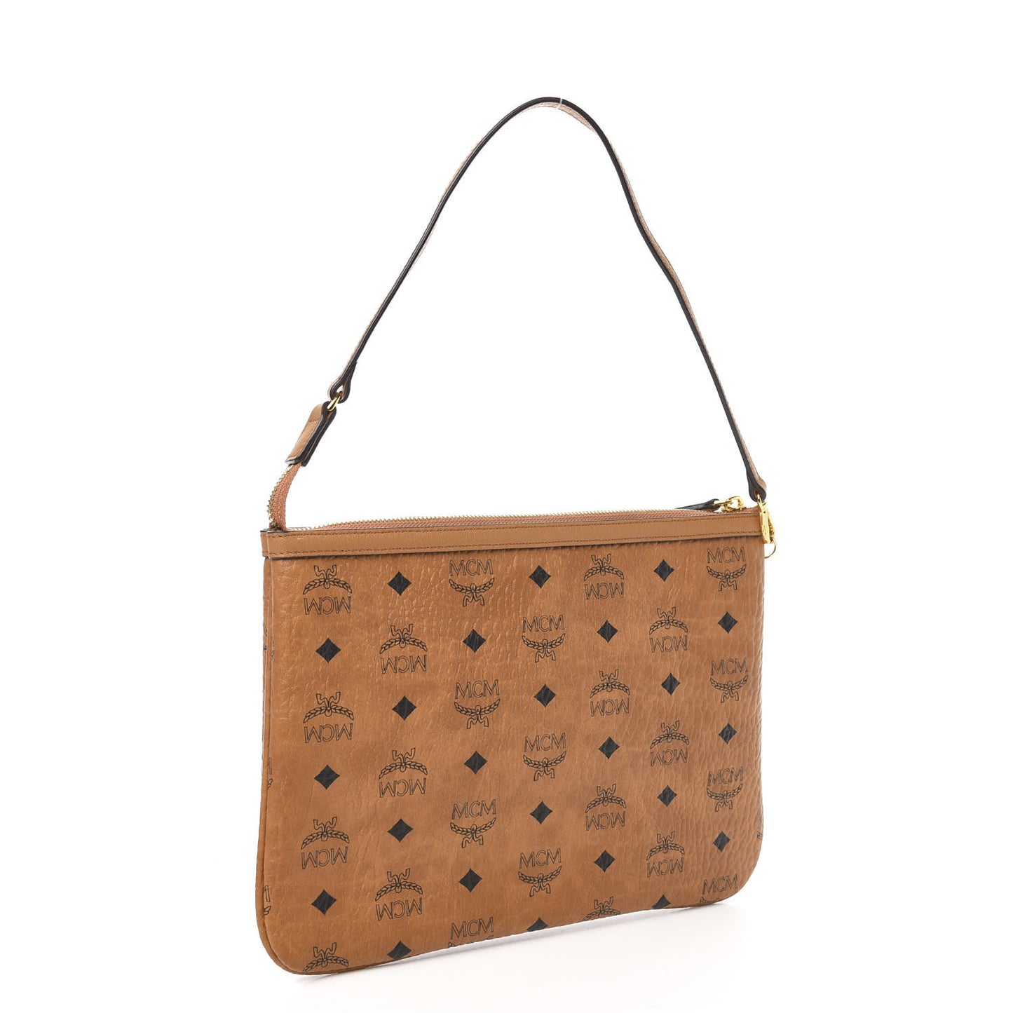 Viseto Stark Wristlet Pouch Cognac