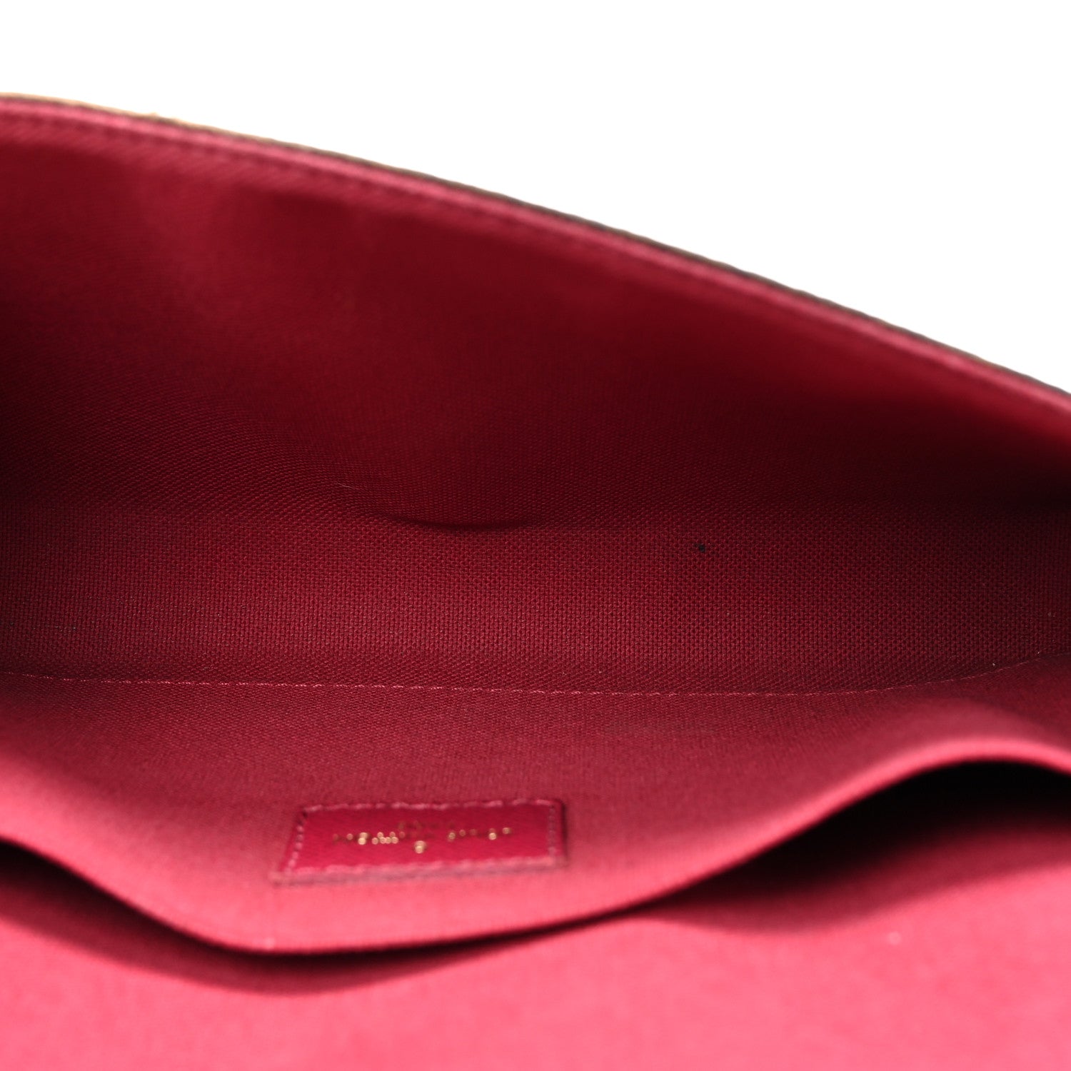 Louis Vuitton Monogram Pochette Felicie Chain Wallet Fuchsia 5 of 17