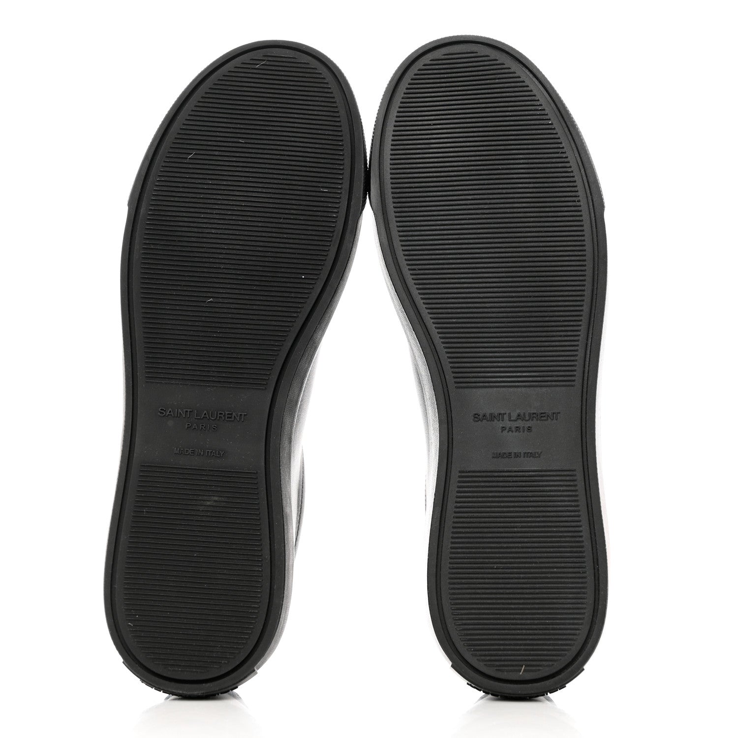 Saint Laurent Calfskin Andy Low Top Sneakers 37 Black 5 of 10