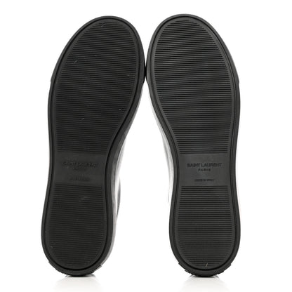 Saint Laurent Calfskin Andy Low Top Sneakers 37 Black 5 of 10