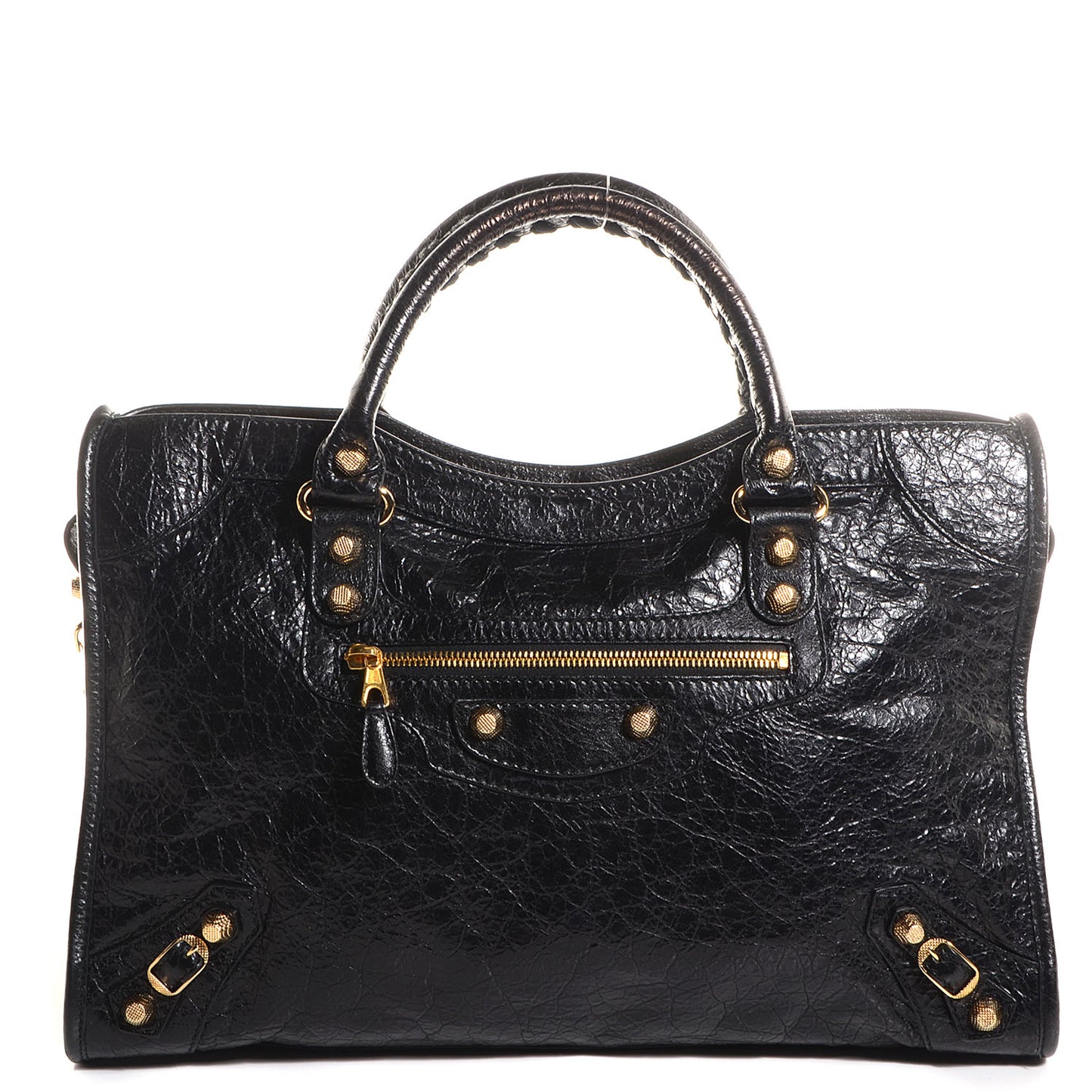 Agneau Giant 12 Gold Hardware City Black