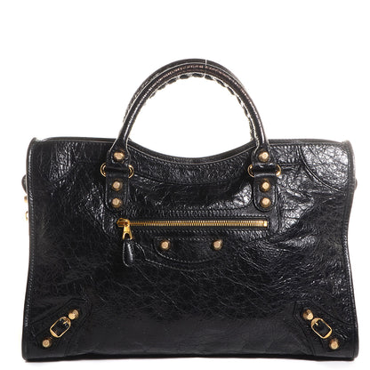 Balenciaga Agneau Giant 12 Gold Hardware City Black 1 of 10