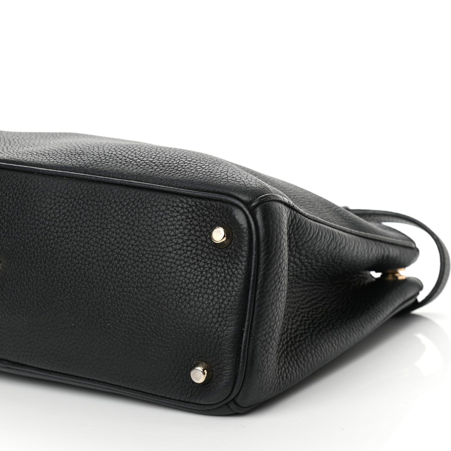 Christian Dior Bullcalf Medium Diorissimo Tote Black Rose Indien 9 of 9