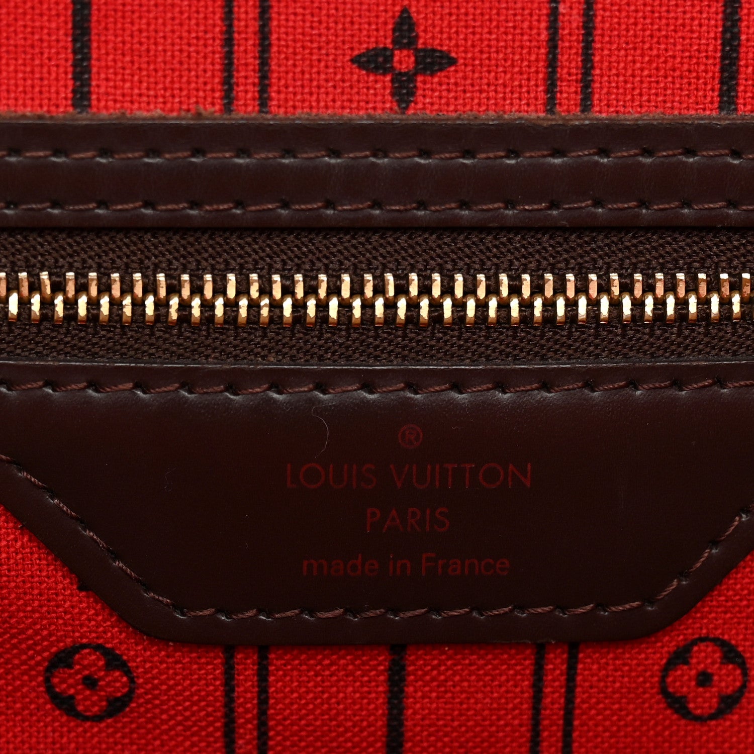 Louis Vuitton Damier Ebene Neverfull MM 6 of 13