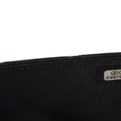 Chanel Lambskin Quilted Wallet On Chain WOC Black 8 of 9