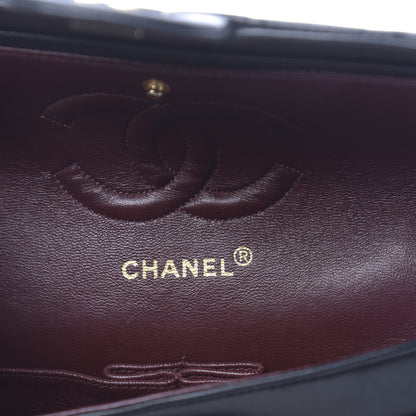 Chanel Lambskin Quilted Medium Double Flap Black 6 of 14