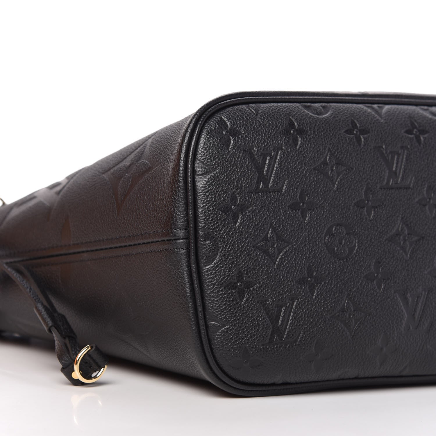 Louis Vuitton Empreinte Monogram Giant Neverfull MM Black 6 of 10