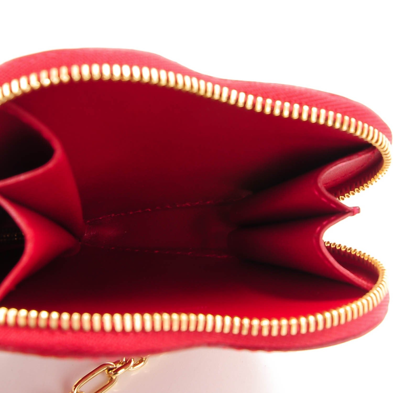 Louis Vuitton Vernis Coeur Heart Coin Purse Pomme D'Amour 5 of 7