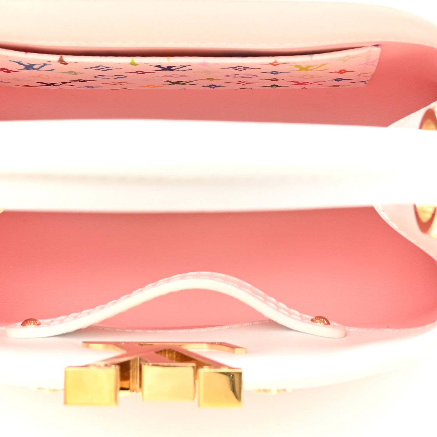 Louis Vuitton LV X TM Cowhide Mini Capucines Multicolor 6 of 13