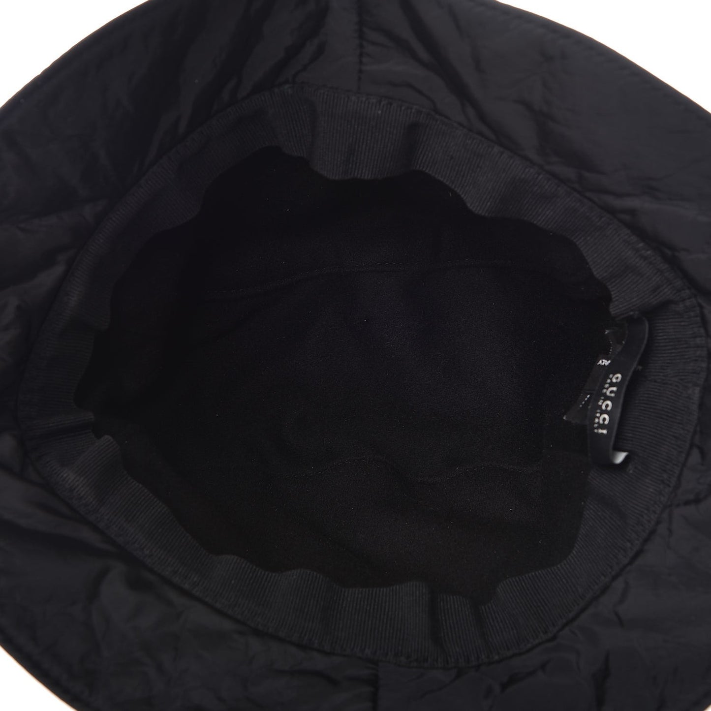 Nylon Web Bucket Hat Black L