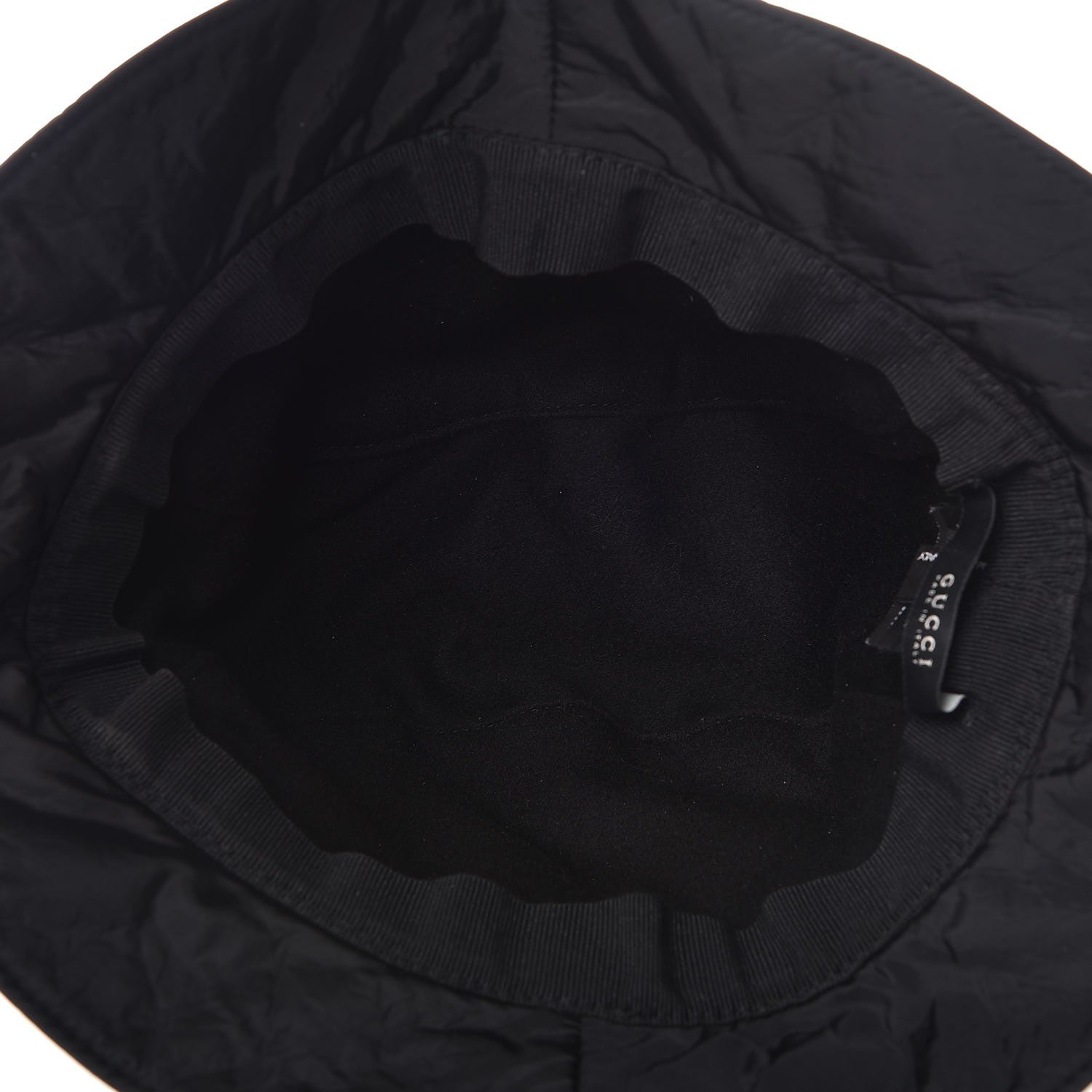 Gucci Nylon Web Bucket Hat Black L 4 of 6