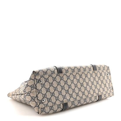Gucci GG Plus Monogram Medium Joy Tote Navy 3 of 9
