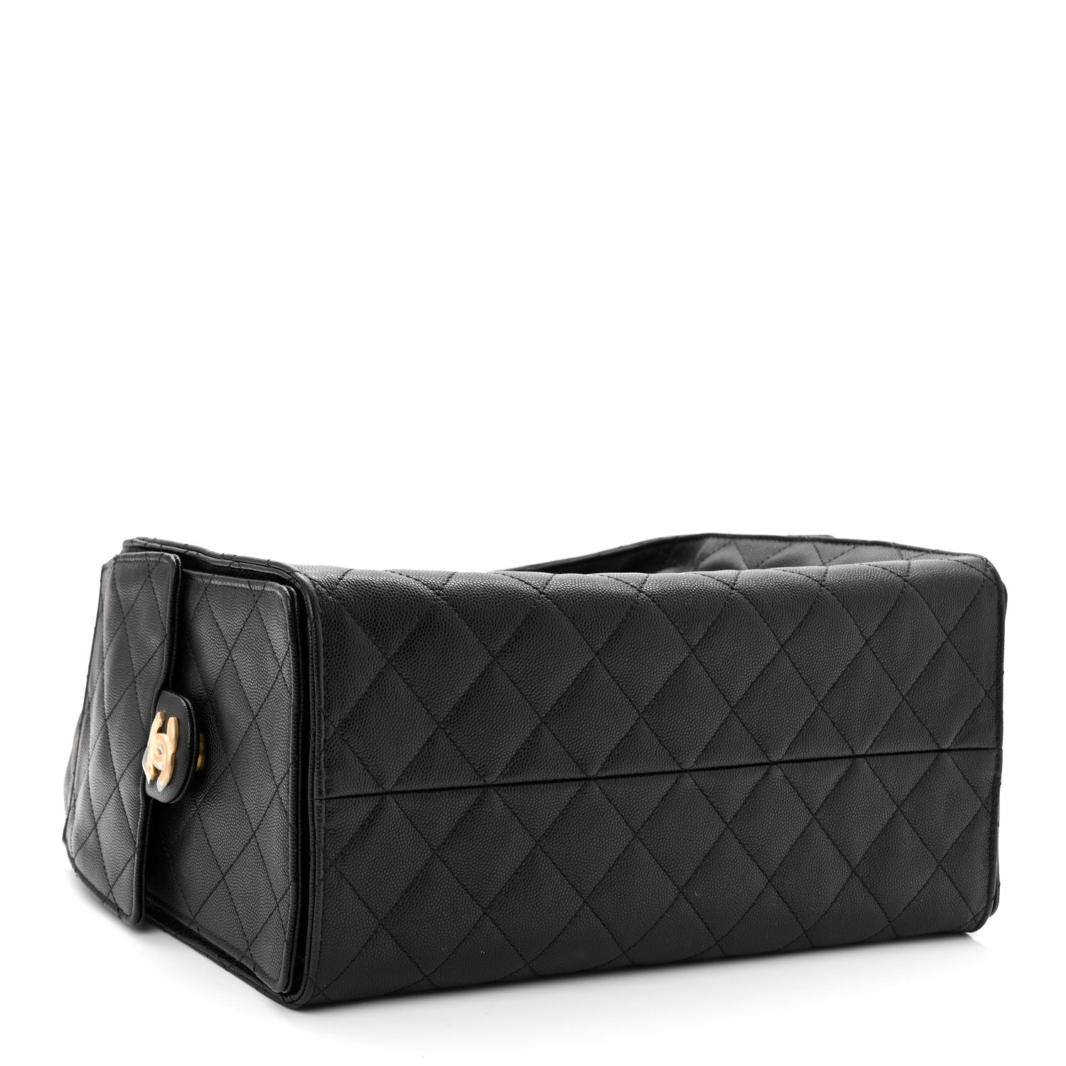 Chanel Caviar Quilted Medium Chanel 25 Handbag Black 5 of 13