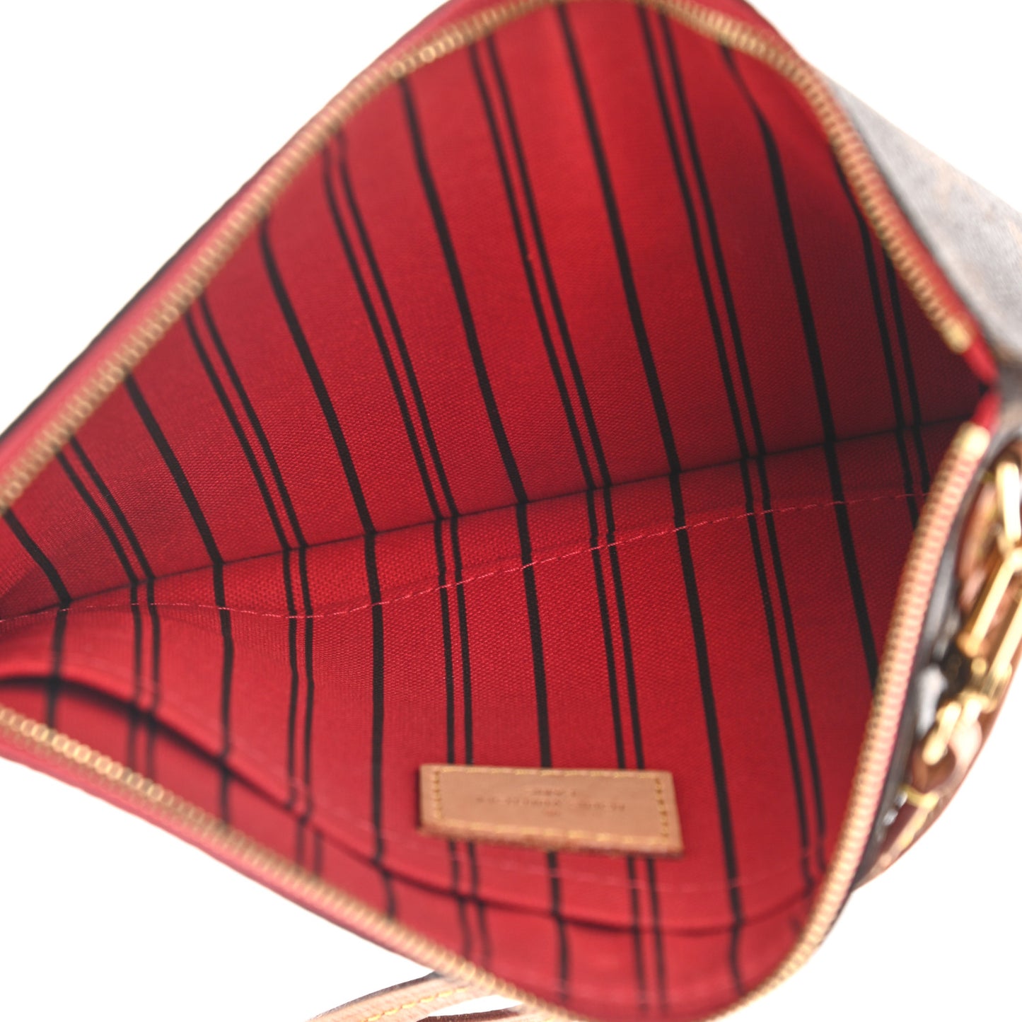 Monogram Neverfull MM GM Pochette Cherry