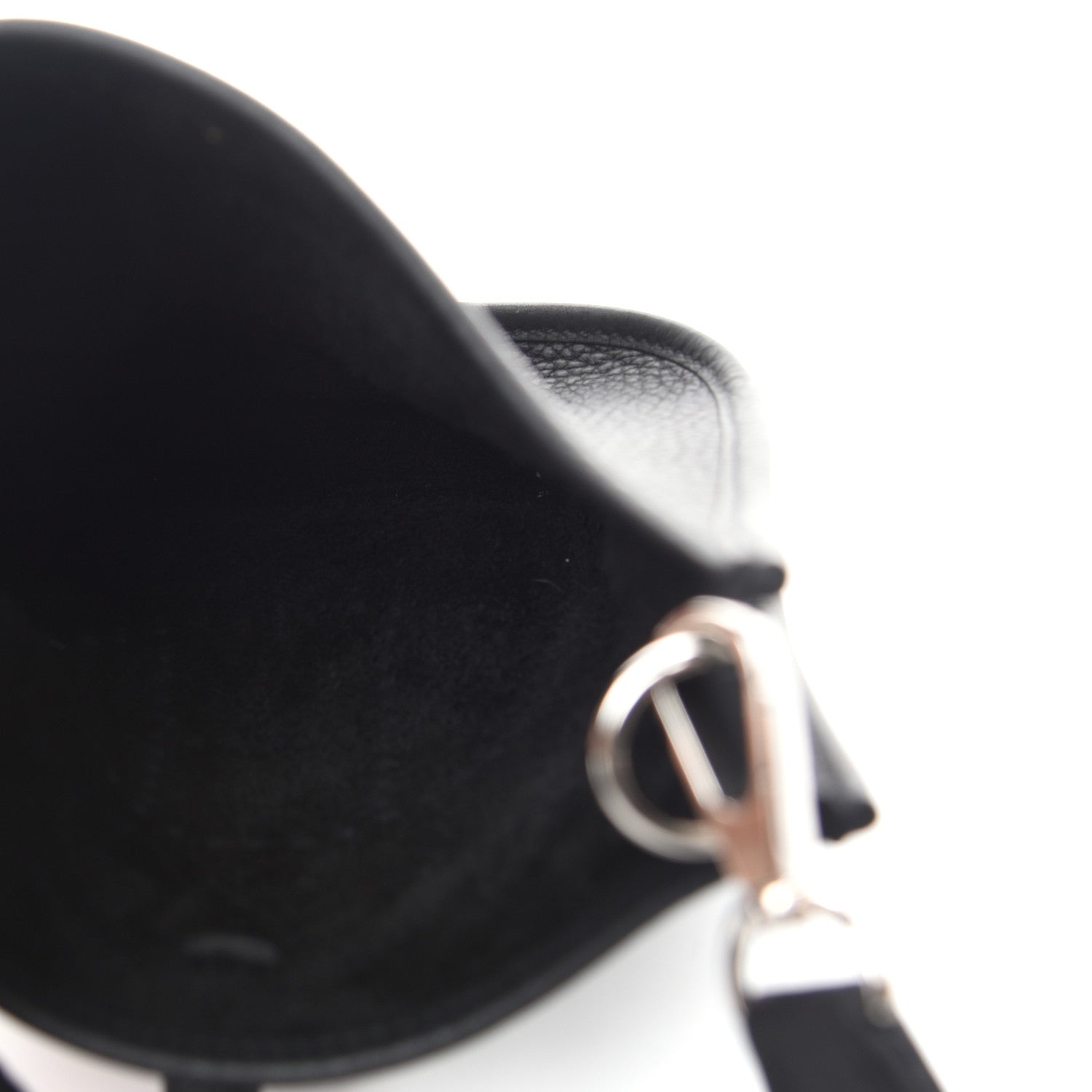 Hermes Taurillon Clemence Evelyne TPM Black 5 of 10