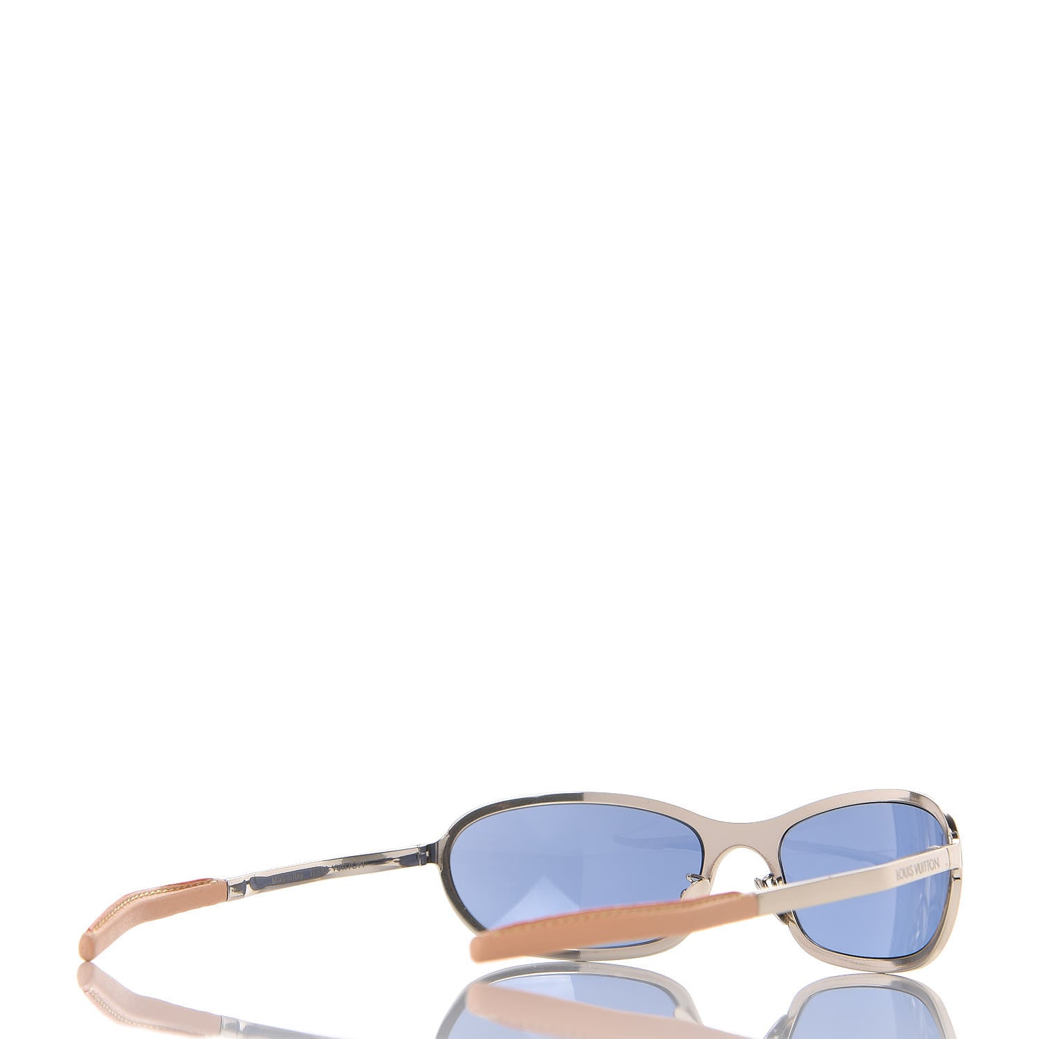 Louis Vuitton Calfskin Titanium Light Infinity Sunglasses Z1069U Grey 4 of 8