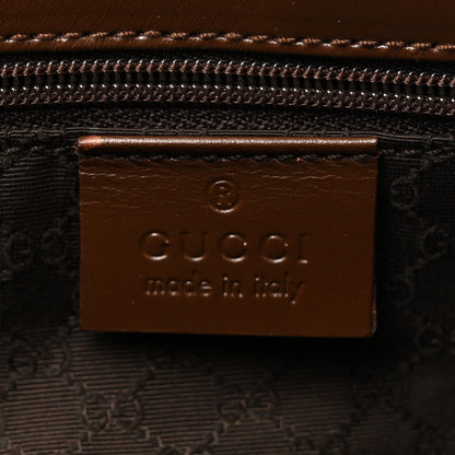 Gucci Canvas Web Bardot Shoulder Bag Brown Beige Yellow 6 of 13