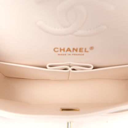 Chanel Caviar Quilted Small Double Flap White 5 of 11
