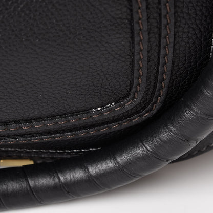 Chloe Calfskin Medium Marcie Satchel Black 13 of 13