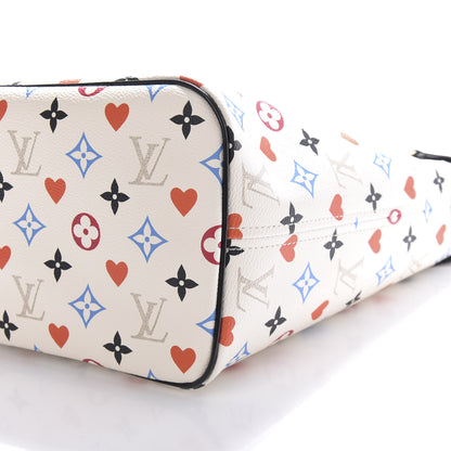 Louis Vuitton Game On Neverfull MM White 9 of 10