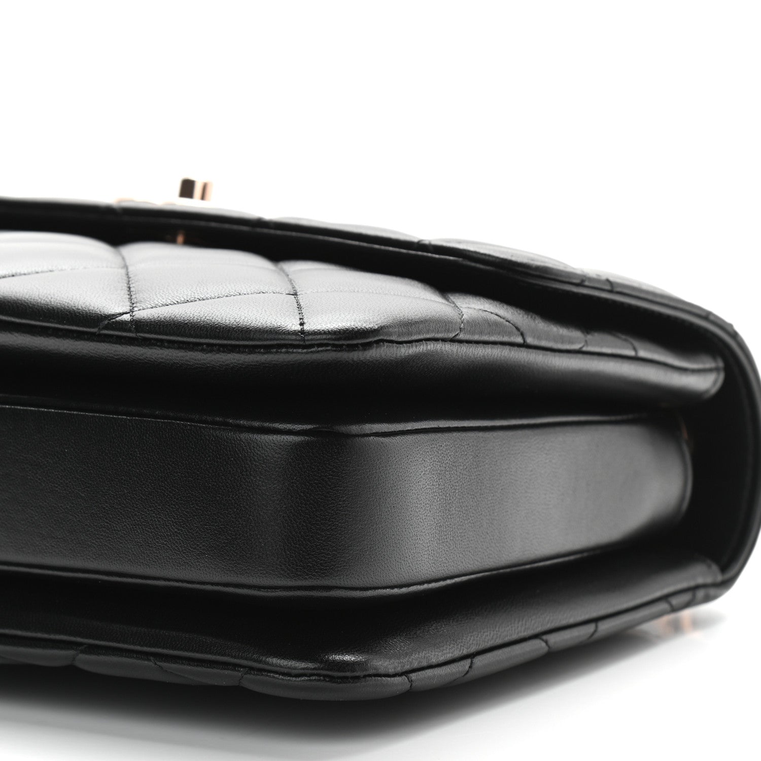 Chanel Lambskin Quilted Small Trendy CC Dual Handle Flap Bag Black 10 of 11