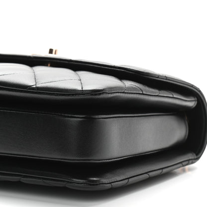 Chanel Lambskin Quilted Small Trendy CC Dual Handle Flap Bag Black 10 of 11
