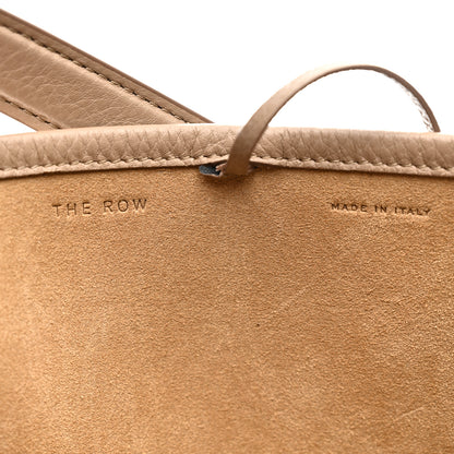 The Row Grained Calfskin Medium N/S Park Tote Dark Taupe 6 of 9