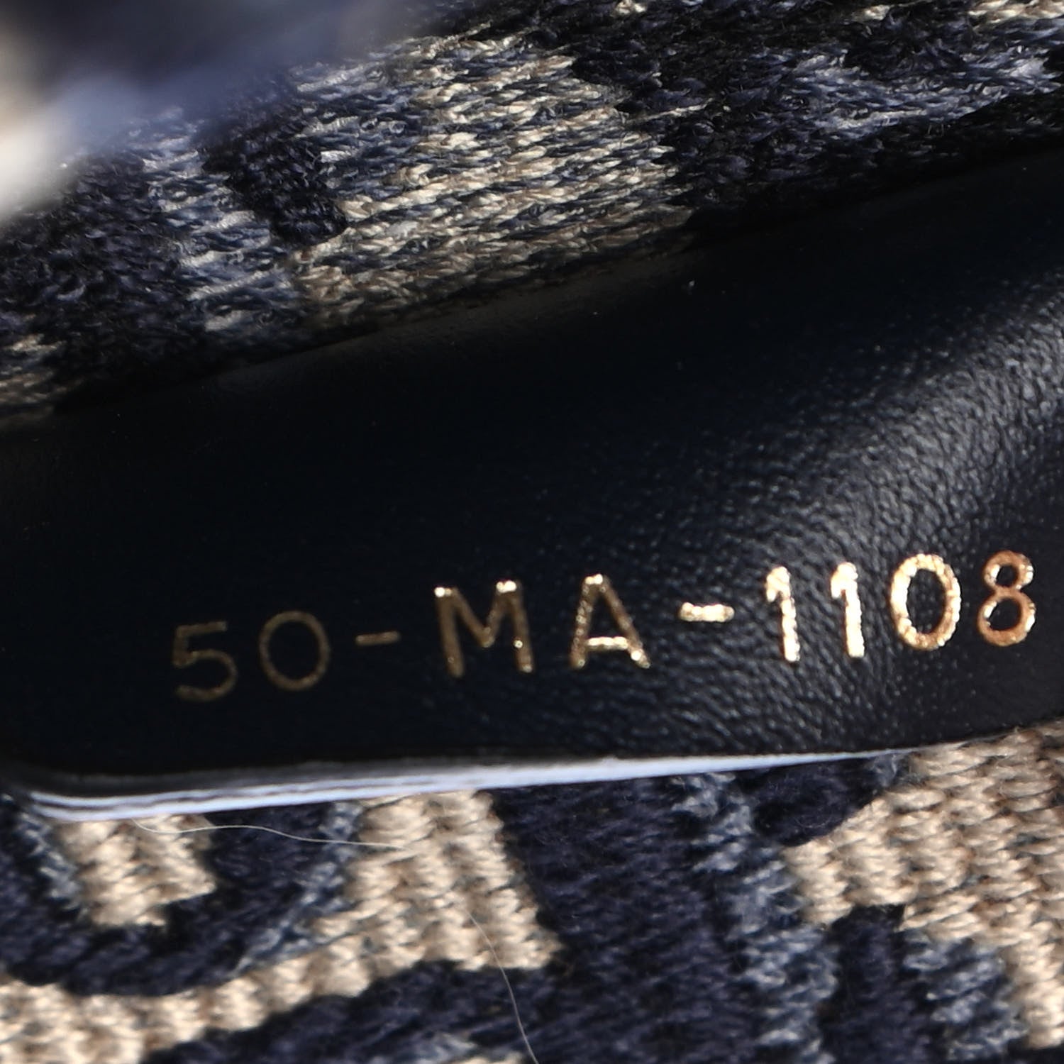 Christian Dior Oblique Book Tote Blue Multicolor 7 of 10