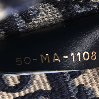 Christian Dior Oblique Book Tote Blue Multicolor 7 of 10