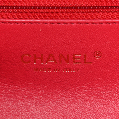 Chanel Caviar Quilted Business Affinity Backpack Red 6 of 10