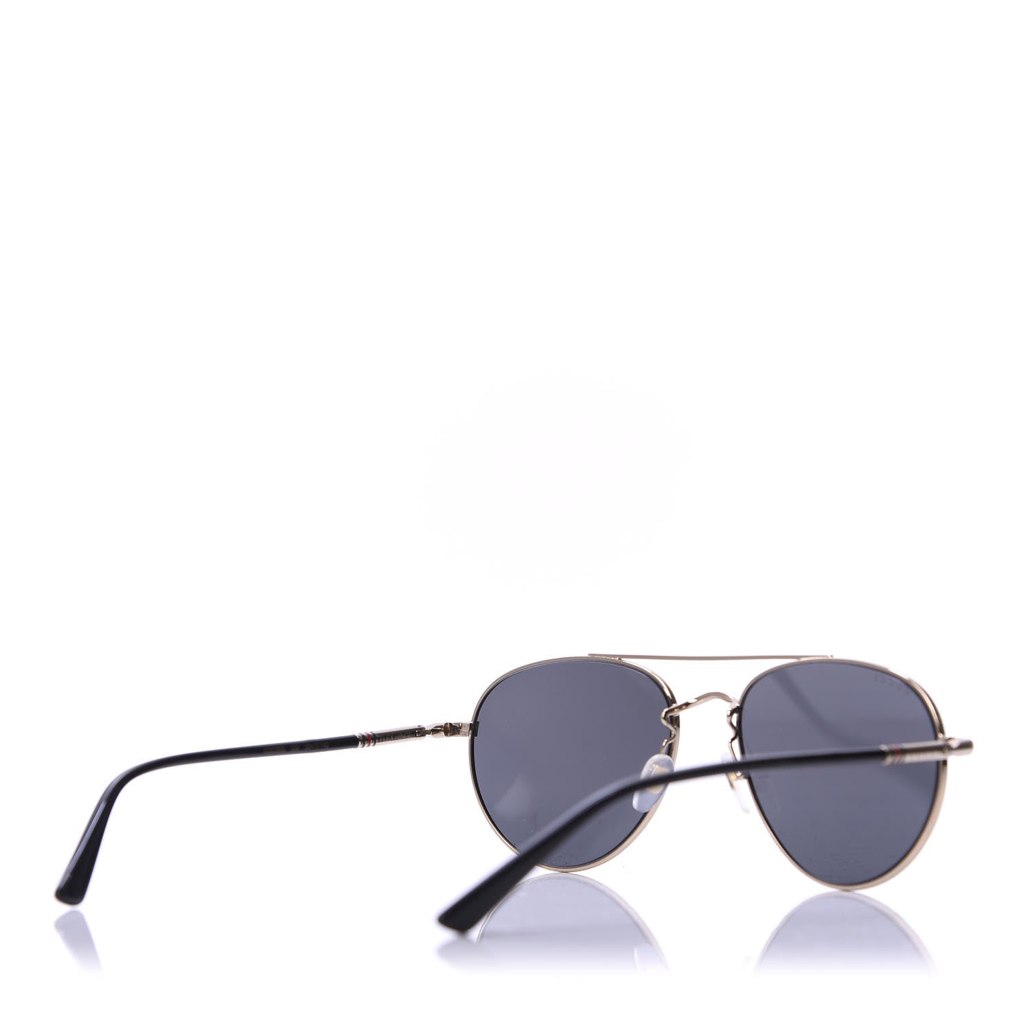 Gucci Metal Aviator Web Sunglasses GG0388S Black 4 of 9