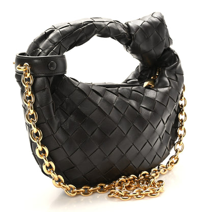 Bottega Veneta Nappa Intrecciato Mini Chain Jodie Fondant 3 of 9